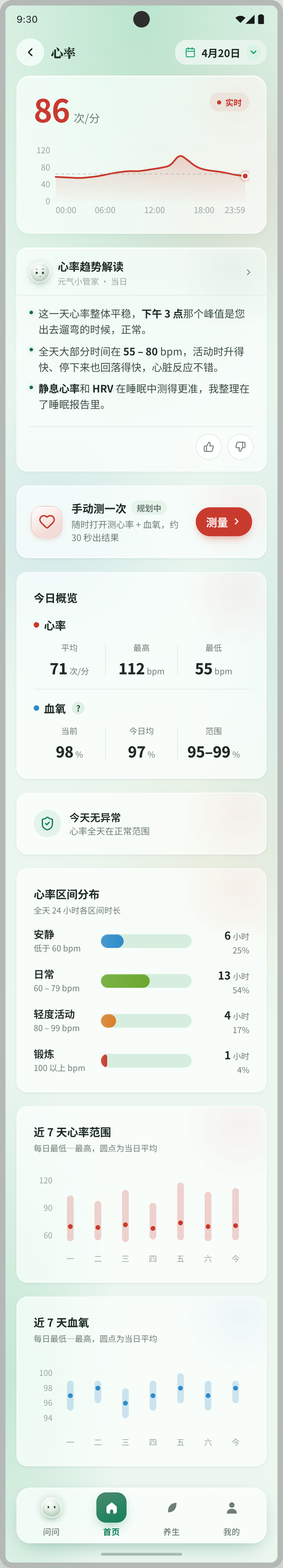 心率详情页